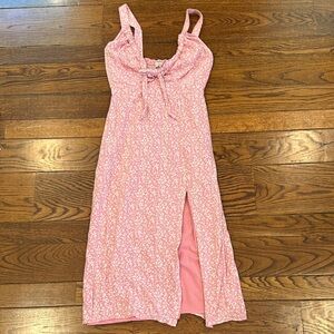 Abercrombie & Fitch Pink and White Floral Top